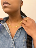 4mm Herringbone Chain Necklace