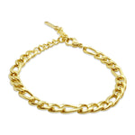 6mm Figaro Chain Bracelet