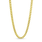 5mm Curb Cuban Chain Necklace