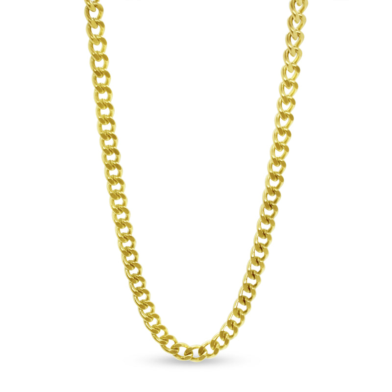 5mm Curb Cuban Chain Necklace