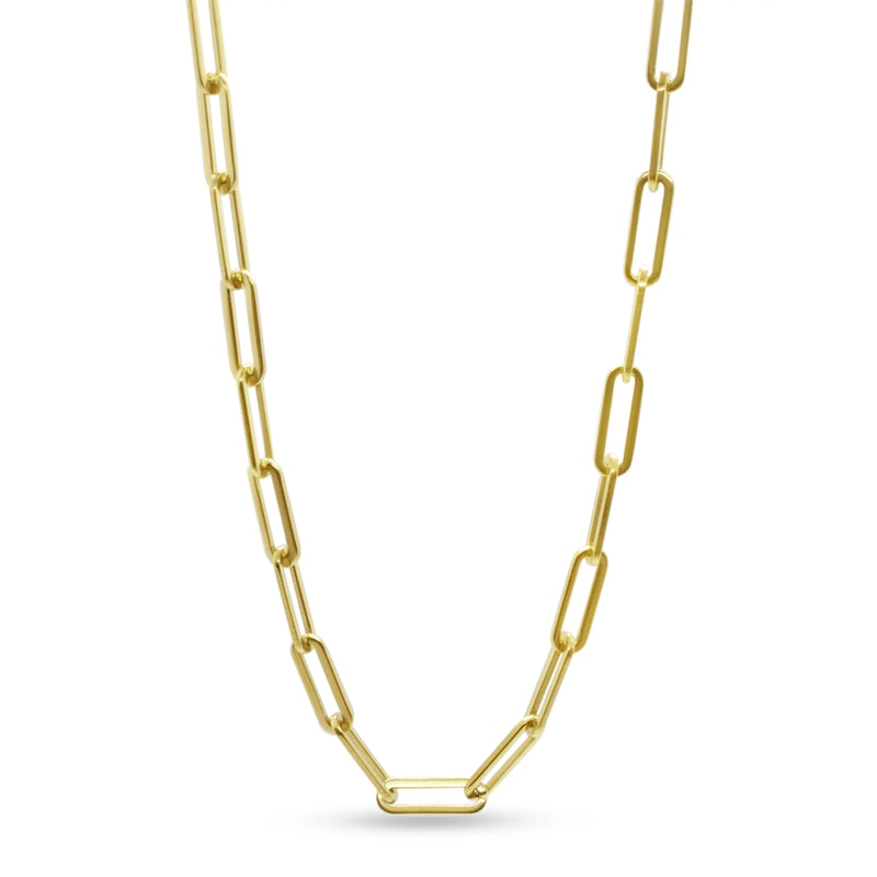 Paperclip Link Chain Necklace